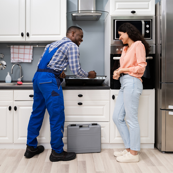 can you provide an estimate for cooktop repair before beginning any work in Atlanta Indiana